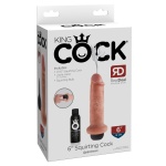 Bild des Dildos King Cock hyperrealistischer Ejakulator - realistisches Sextoy
