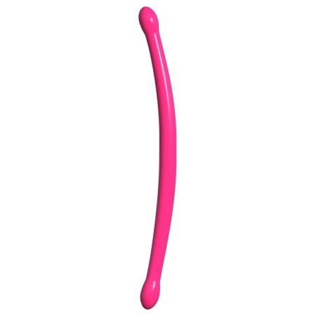 Ultra-flexibler rosa Doppeldildo von Classix