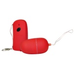 Image of the Bad Kitty Vibrating Egg Red