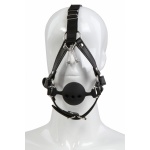 Immagine dell'imbracatura per la testa in silicone Ball-Gag