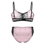 Image of the sexy and soft lingerie set for men