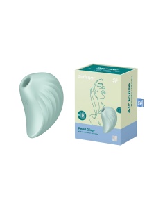 Image du stimulateur clitoridien vibrant Satisfyer Pearl Diver, un sextoy coloré et innovant