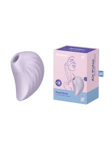 Vibratore a doppia innovazione Air Pulse - Satisfyer Pearl Diver