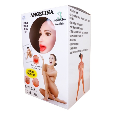 Image of Angelina, Realistic & Sensual Inflatable Doll