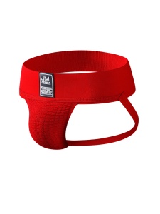 Image of JOCKMAIL - Jockstrap Sportif Red, a vibrant and comfortable undergarment