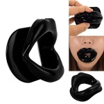 Erotic accessory Open mouth gag Black