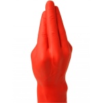 Immagine del braccio per il pugno XXL in silicone rosso di MK Toys