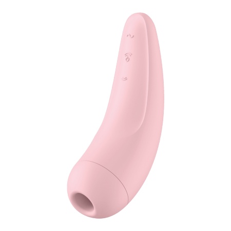 Stimolatore clitorideo Satisfyer Curvy 2+ con connessione Bluetooth