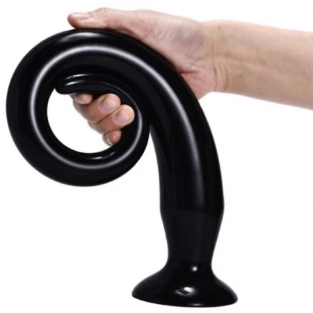 Immagine di Dildo XXL Tail Flex L 48 x 4,5 cm Nero di FUKR