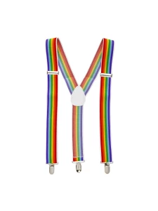 Verstellbare Hosenträger in den LGBT-Farben von Pride Items