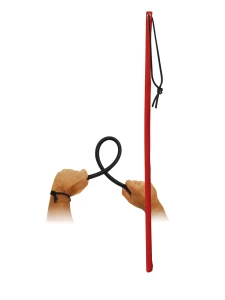 Abbildung des BDSM-Stocks Flexibel Rot von Dream Toys