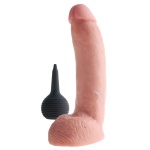 Image of the King Cock Hyperrealistic Ejaculating Dildo, a unique sextoy for an intense experience