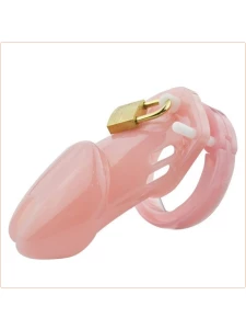 CB-6000 Long Chastity Cage Light Pink