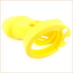 CB6000s Gabbia di castità in silicone giallo