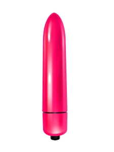 Stimulateur Bullet MAE Mini Vibrant de Indeep en plastique rose vif