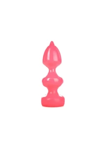 Immagine del Plug rosa di Bubble Toys, giocattolo anale di lusso in PVC