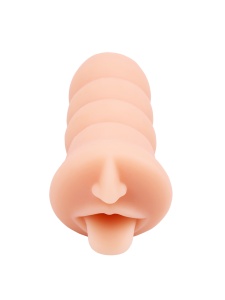 Product image Masturbator Mouth Mini T-Skin - Abby with Sensual Lips