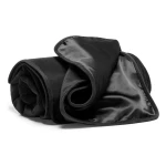 Bild des Luxuriösen Erotik-Schutzlakens Liberator, ein schwarzes, weiches Playroom-Accessoire