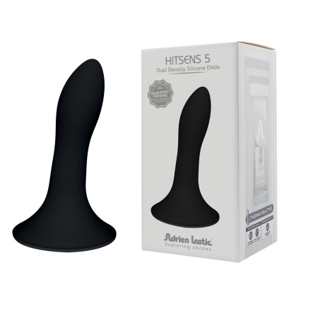 Adrien Lastic Hitsens 5 Double Density Silicone Dildo with Extra Powerful Suction Cup