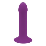 Image of Adrien Lastic Hitsens 6 double density silicone dildo in purple colour