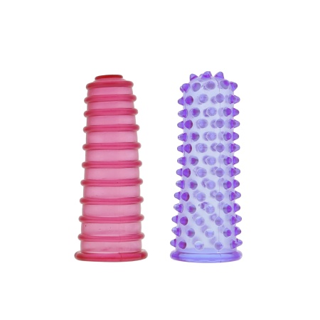 Image of the product Vibrating Clitoral Finger Sleeves by Dream Toys