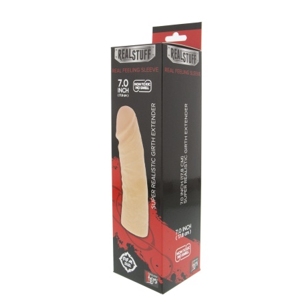 Realstuff Penis Sleeve - 7 inch extension