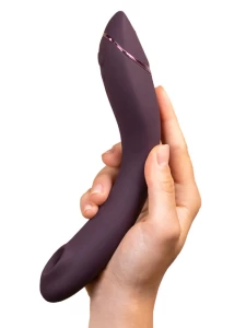 Immagine dello stimolatore clitorideo Womanizer OG che offre una stimolazione doppia