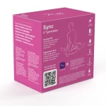 We-Vibe Sync2 Angeschlossener Stimulator für Paare in rosa Farbe