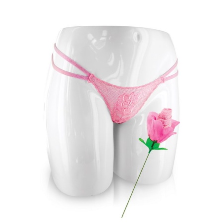 Bild des Sexy Spitzenslips 'Une Rose', ein originelles und freches Geschenk
