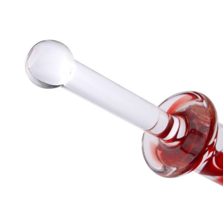 Immagine del dildo di vetro IZANAMI 27cm di Glassintimo, un sextoy progettato per sensazioni intense