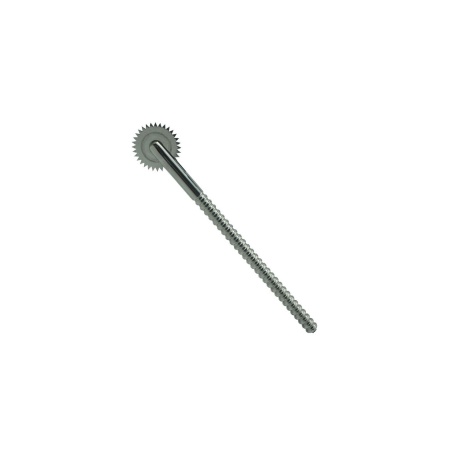 Image of the Wartenberg Fixxx Steel Pinwheel, medical grade BDSM tool