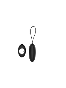 Image de l'œuf vibrant à distance Dream Toys en silicone noir