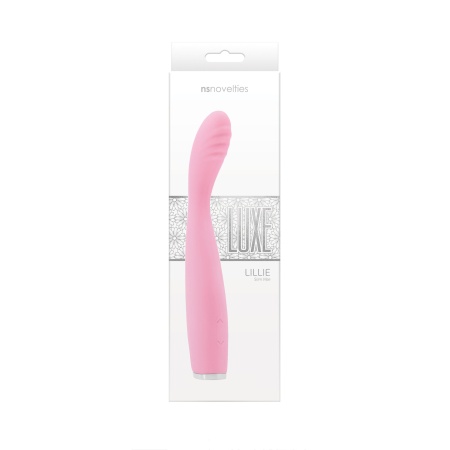 Abbildung des NS Novelties Lillie Luxe Rose G-Punkt Vibrators, elegantes und kraftvolles Sextoy