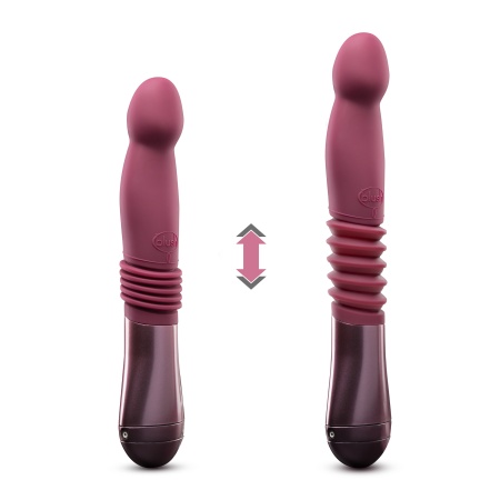 Luxe Blush vibrator for G-spot and P-spot stimulation