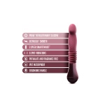 Luxe Blush vibrator for G-spot and P-spot stimulation