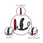 Immagine dello stimolatore della prostata vibrante per uomo