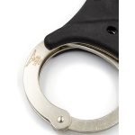 Steel Mister B Cuff Rigid Double Lock BDSM Handcuffs