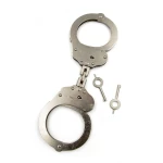 Mister B double-locking steel handcuffs for bondage games