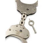 Mister B double-locking steel handcuffs for bondage games