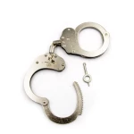 Mister B double-locking steel handcuffs for bondage games