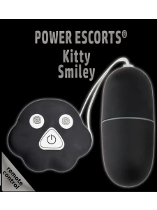 œuf vibrant télécommandé Kitty Smiley de la marque Power Escorts