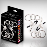 Tripple O'Ring, accessorio BDSM di Plaisir Kinky