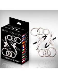 Tripple O'Ring, accessorio BDSM di Plaisir Kinky