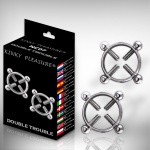 Nippelklemmen Double Trouble von Kinky Pleasure