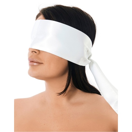Rimba white polyester headband