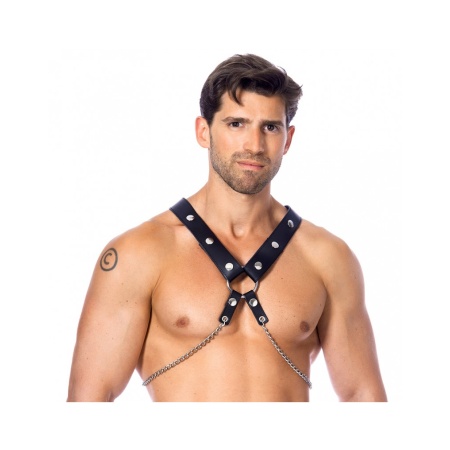Rimba Leather Harness - Luxury BDSM Accessory