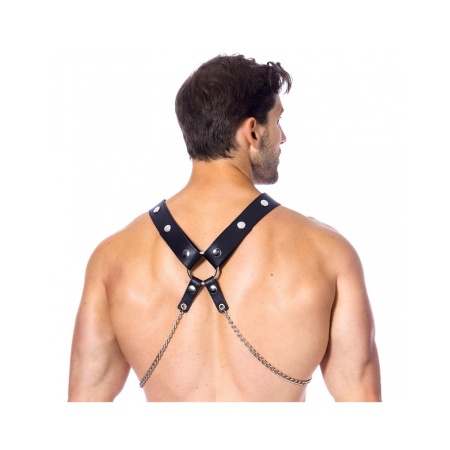 Rimba Leather Harness - Luxury BDSM Accessory