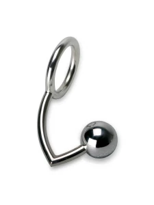Immagine di Rimba Cockring Plug - Anello e sfera in acciaio inox 54mm