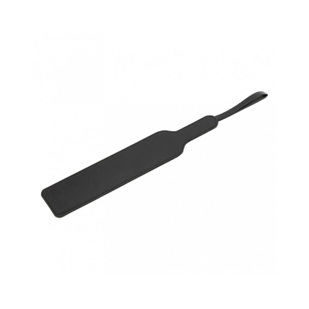 Image d'une Pagaie BDSM RIMBA - Spatula Paddle with Black Leather Quills