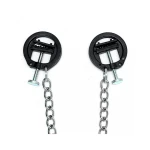 Sexy RIMBA breast clamps with black chain